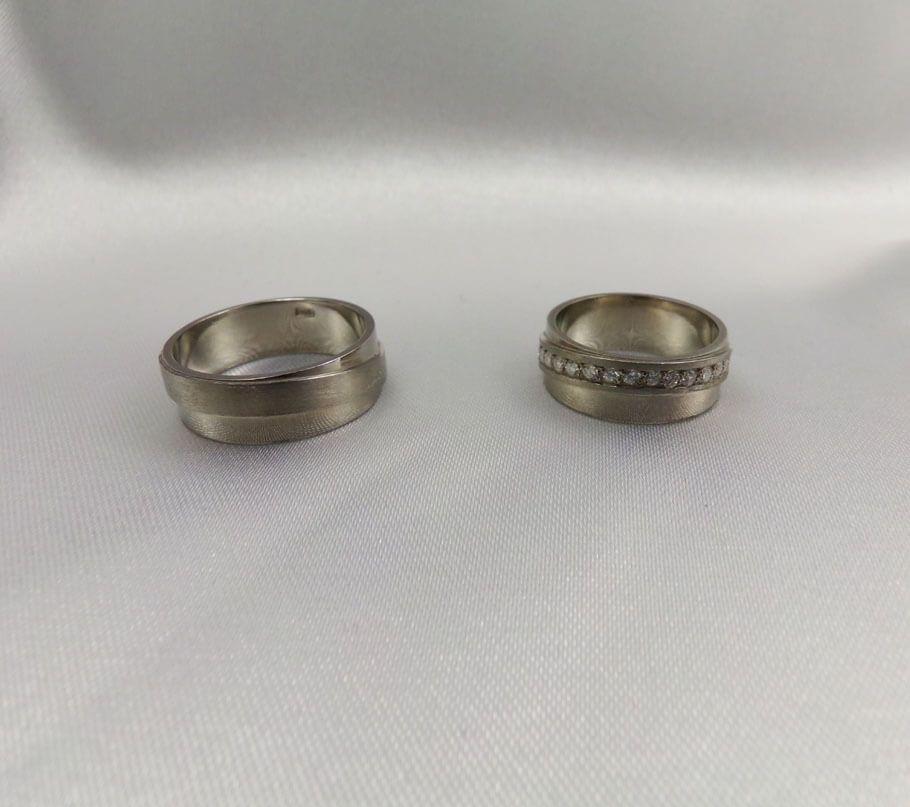 Венчальні Кільця Два Віда Золота, фото 1