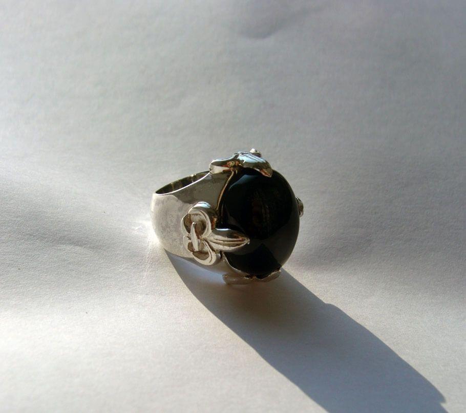 Кільце З Великим Оніксом, фото 1