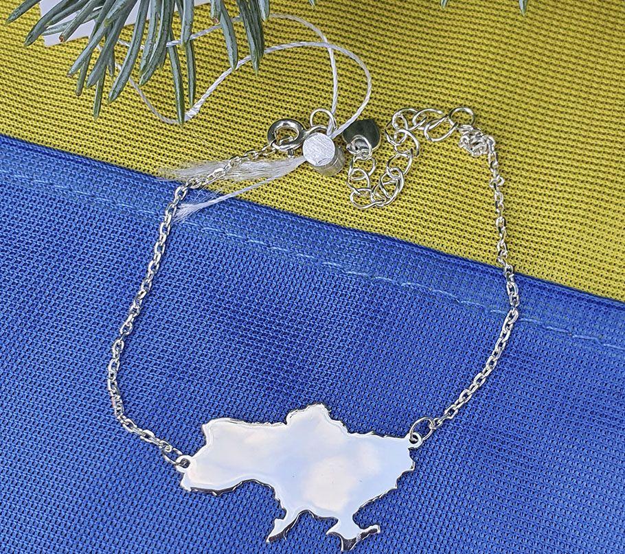 Браслет Мапа України, фото 1