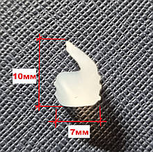 Ущільнювач 10x7мм L-2300 мм для кришки вакуумного пакувальника (оригінал)