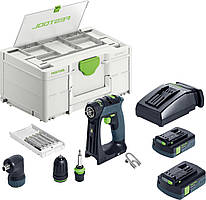 Акумуляторний дриль-шурупокрут CXS 18 C 3.0-Set Festool 576884