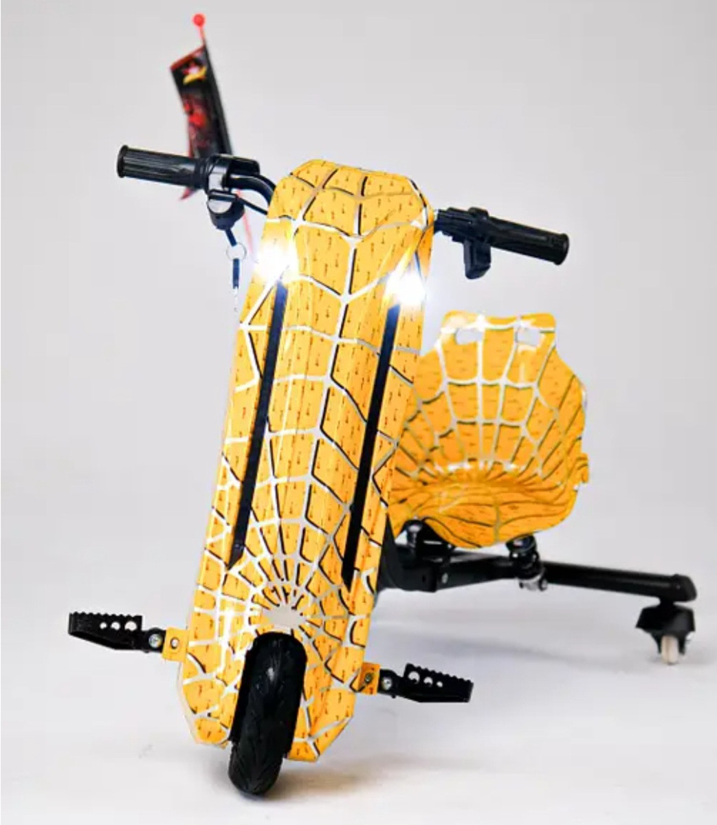 Дрифт Карт Drift-Trike Mini Pro Желтый Паук - фото 1 - id-p1860187805