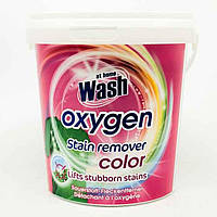 Плямовивідник для кольорової білизни Wash oxygen stain remover Color 1kg