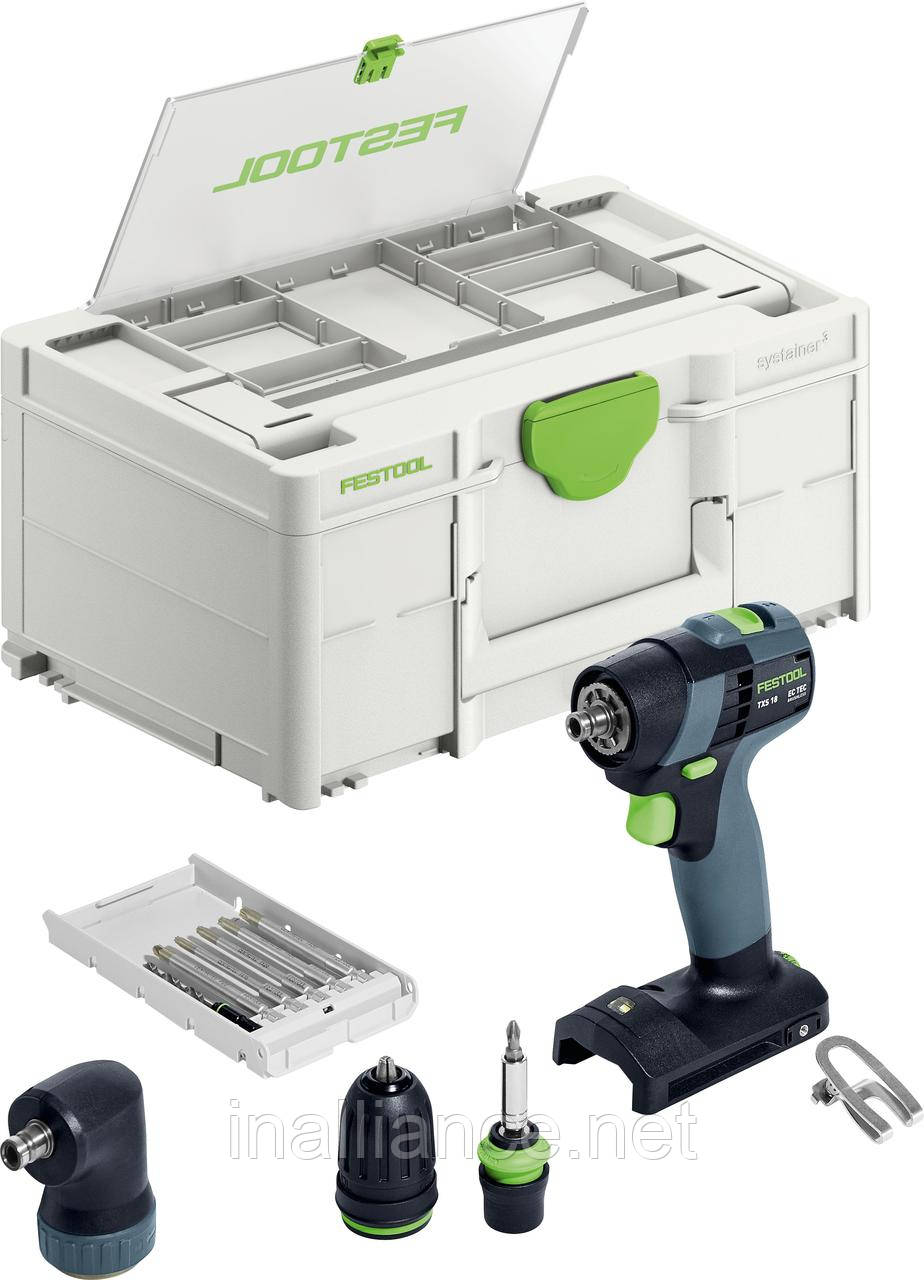 Акумуляторний дриль-шурупокрут TXS 18-Basic-Set Festool 577335