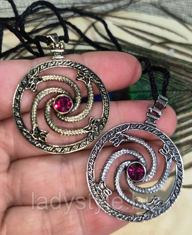 Подвес кулон знак Знич от студии LadyStyle.Biz серьги кольца купить фианиты подарок украшения юбилей новый год