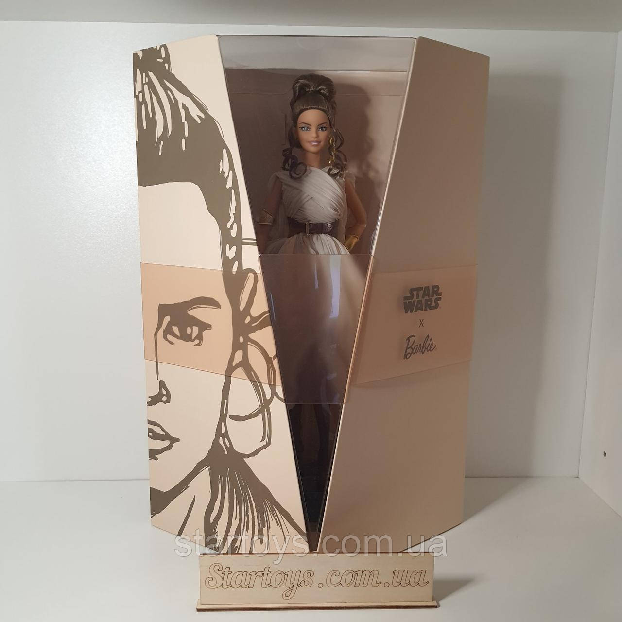 Колекційна барбі Зоряні війни Рей Х Barbie Collector Star Wars Rey x Doll