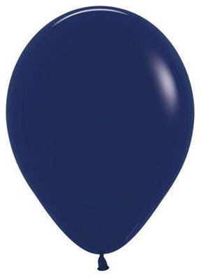 Sempertex 12"/30 см Пастель Navy Blue. Шары воздушные латексные пастель  Мін.замовлення 5 шт
