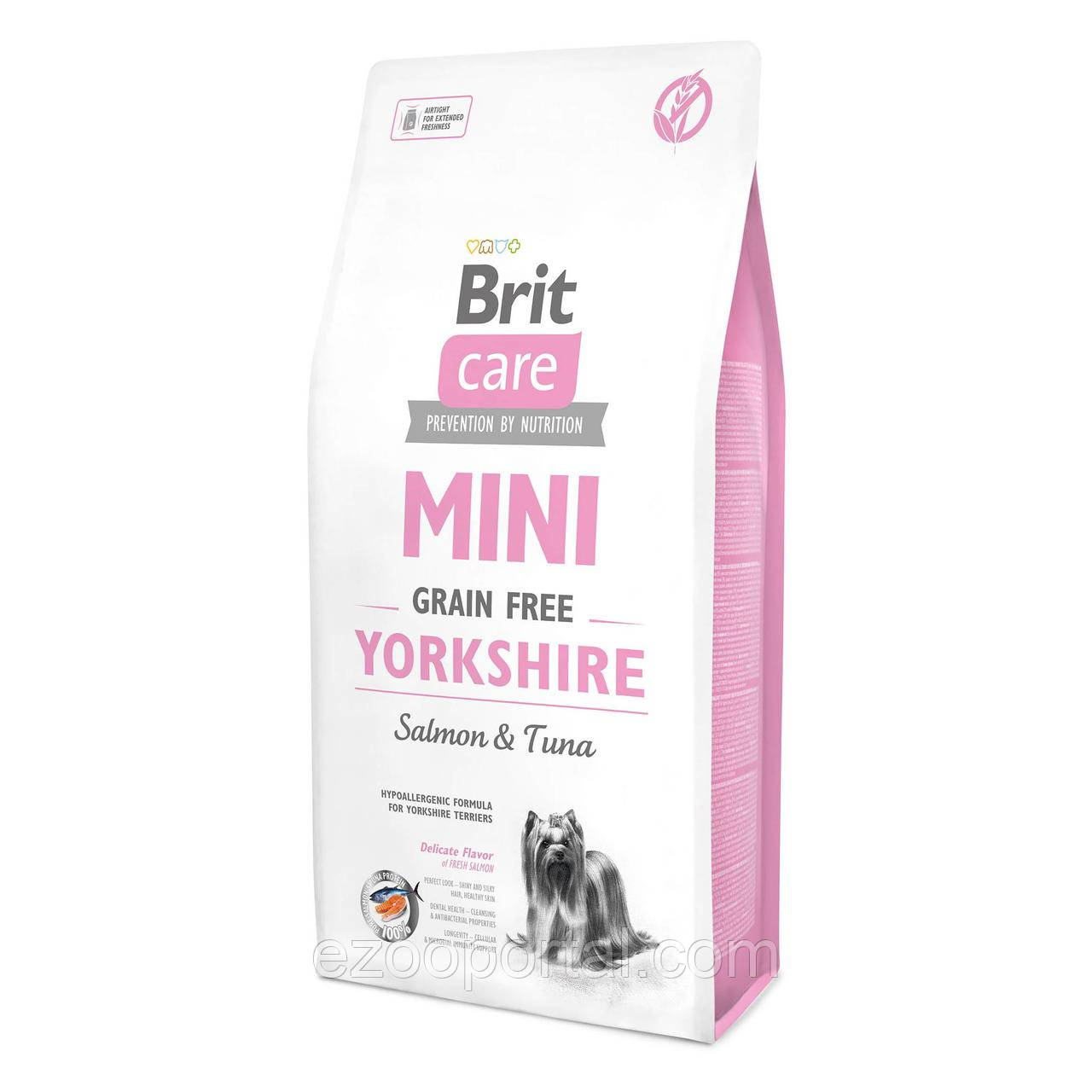 Сухий корм Brit Care для йоркширських тер'єрів Mini GF Yorkshire 7кг