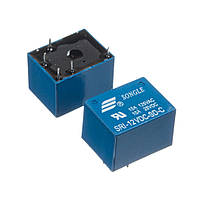 Реле 12V 10A 5pin (1 open 1 close) SRI-12VDC-SD-C