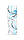 Вінілова 3Д наклейка на холодильник Бірюзовий Мармур (плівка ПВХ фотодрук) 60*180см Текстура Блакитний, фото 2