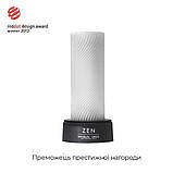 Мастурбатор Tenga 3D Zen, дуже ніжний, з антибактеріального еластомеру зі сріблом Амур, фото 3