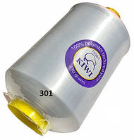 Нитки швейні "Kiwi" 150D/1 (330г) для оверлока текстурована Білий