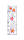 Вінілова наклейка на холодильник 3Д Гавайські квіти Камені (плівка ПВХ фотодрук) 60*180см Текстура Сірий, фото 2
