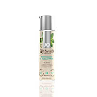 Масажна олія System JO - Naturals Massage Oil - Peppermint & Eucalyptus з натуральними ефірними олія Амур