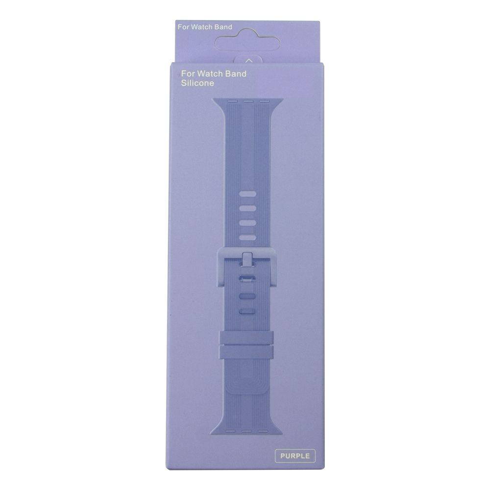 Ремешок для Apple Watch Band Silicone Shine 38/40/41 mm Цвет Midnight Blue - фото 2 - id-p1860210972