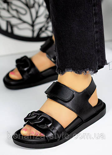 Купить Комфортные босоножки женские из натуральной кожи Link ORT 37 ...