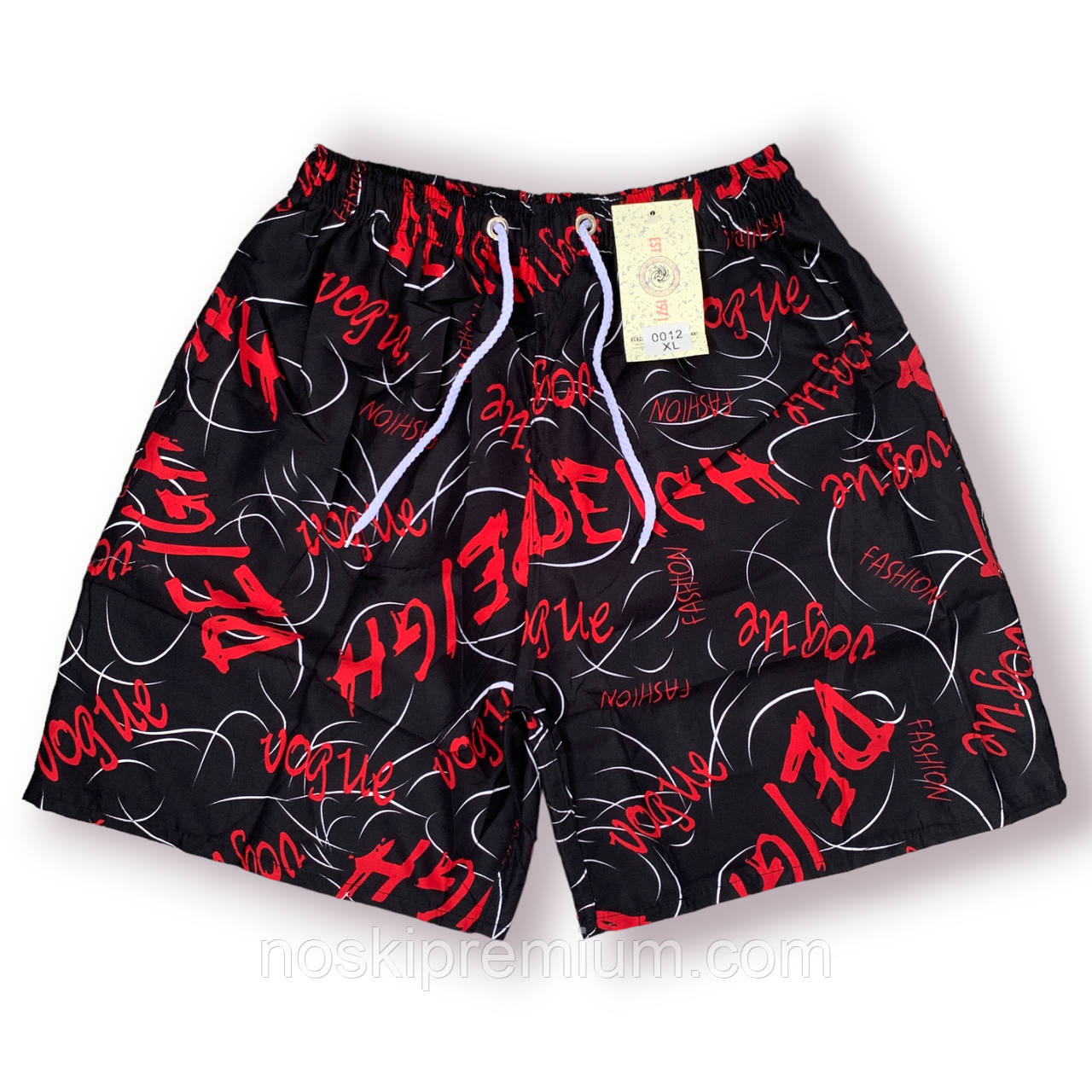 Шорти чоловічі Black Cyclone Est. 1971, розміри M-3XL, червоні, 0012-2, фото 1