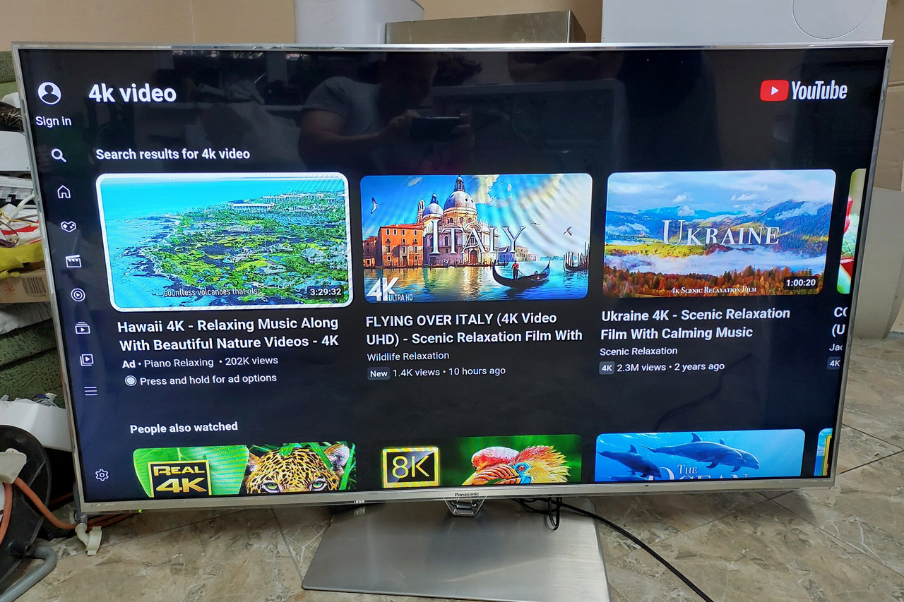 Смарт телевізор 55 дюймів 3D Панасонік Panasonic Viera TX-LR55DT60, фото 1