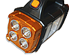 Ліхтар HB-2678 ручний переносний на сонячній батареї PowerBank/USB/25W/15.5 см/7 см, фото 3