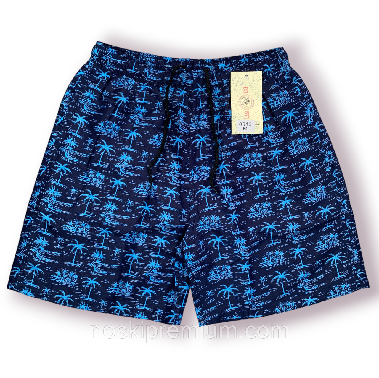 Шорти чоловічі Black Cyclone Est. 1971, розміри M-3XL, сині, 0013, фото 1