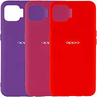 Чехол на Oppo A73 / для оппо а73 силиконовый Синий / Midnight Blue