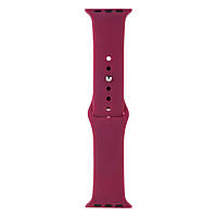 Ремешок для Apple Watch Band Silicone One-Piece Size-S 38/40/41 mm Цвет 63, Garnet