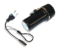 Фонарик ручной аккумуляторный с зарядкой от сети STF-15628 220В/11см/4.5см