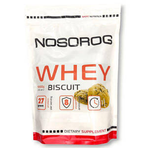 Протеїн Nosorog Nutrition Whey 1кг (Бісквіт)