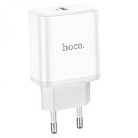 Сетевое Зарядное Устройство Hoco C104A Stage single port PD20W Цвет Белый