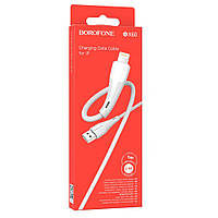 Кабель USB Borofone BX60 Superior Lightning 2.4A Колір Білий