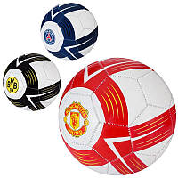 Мяч футбольный размер 5 "Клубы" EV-3354