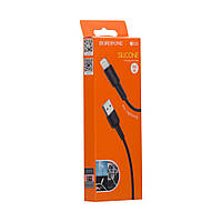 Кабель USB Borofone BX30 Silicone Lightning Цвет Чёрный