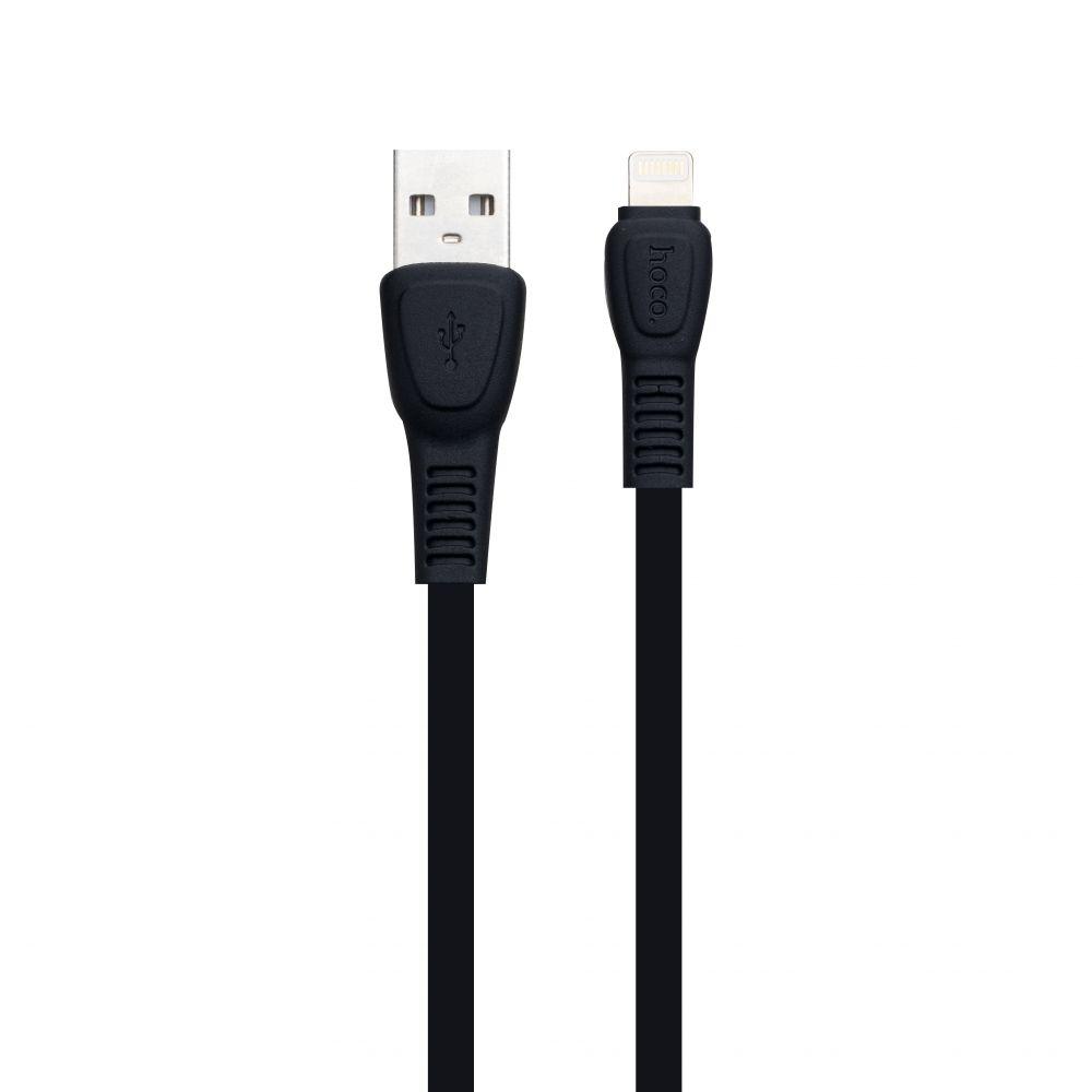 Кабель USB Hoco X40 Noah Lightning Цвет Чёрный - фото 2 - id-p1860211803