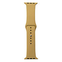 Ремешок для Apple Watch Band Silicone One-Piece Size-S 42/44/45/49 mm Цвет 29, Gold