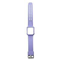 Ремешок для Apple Watch Band Silicone Shine + Protect Case 40/41 mm Цвет Purple