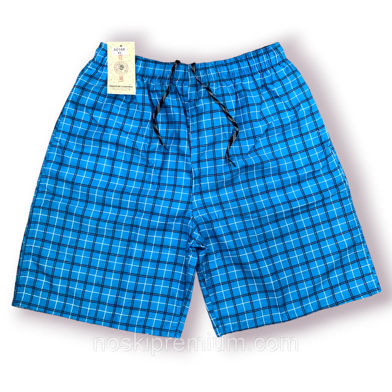 Шорти чоловічі Black Cyclone Est. 1971, розміри M-3XL, блакитні, A016, фото 1
