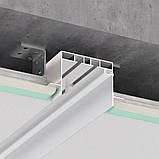 Карниз прихованого монтажу SD 1.0 білий, фото 2