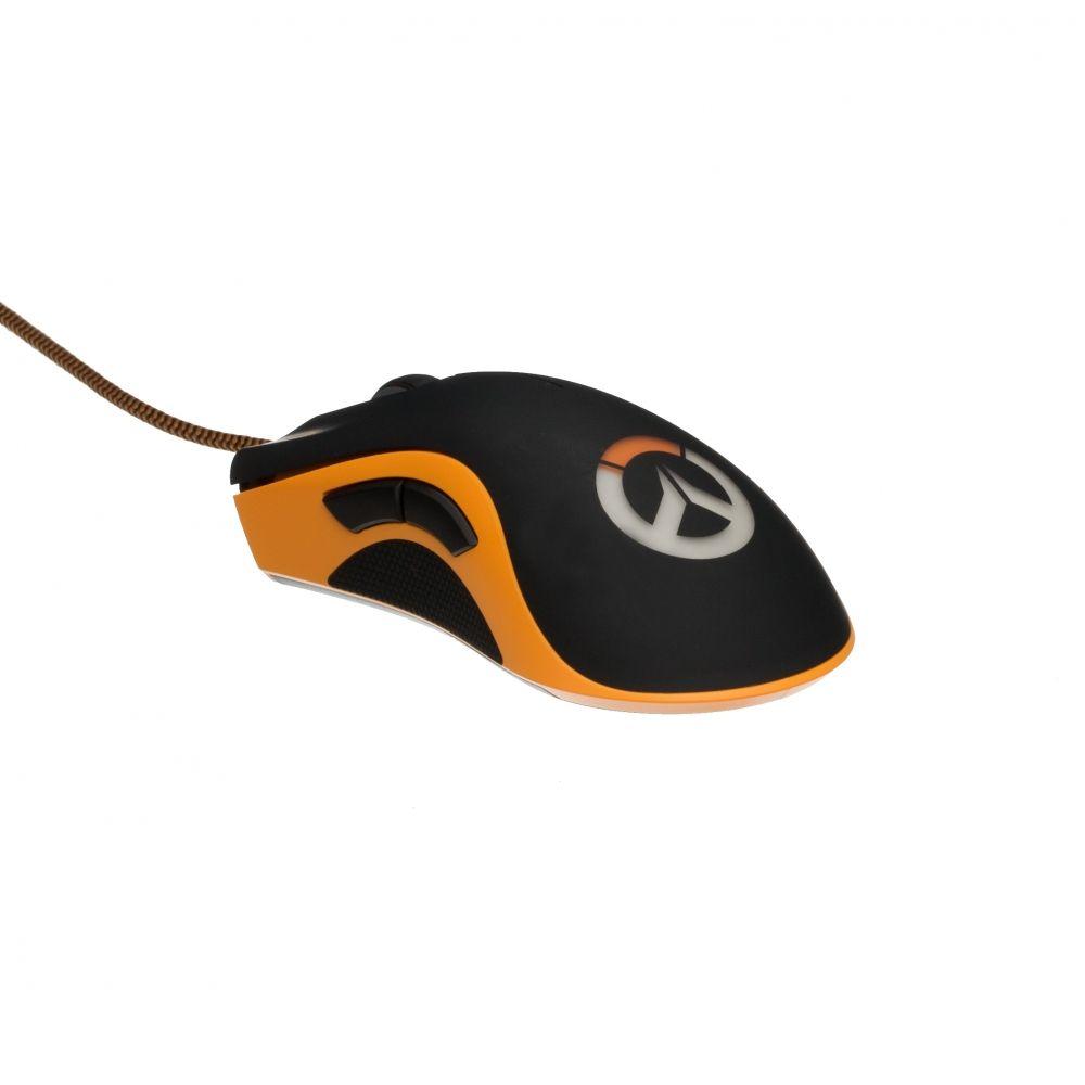 USB Мышь Razer DeathAdder Chroma Overwatch Цвет Чёрно-Жёлтый - фото 3 - id-p1860220533