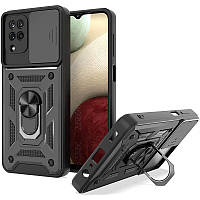 Противоударный чехол для Samsung M33 (M336) с защитой камеры Defender (чёрный)