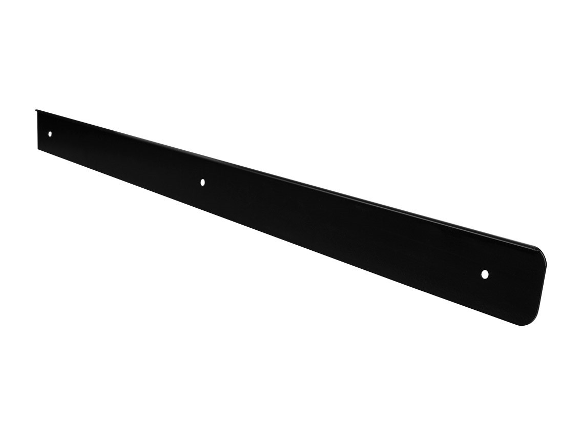 Заглушка для столешницы Giff торцевая правая U-закругленная 38х600 R6 черная мебельная (окончание) - фото 1 - id-p1860237532