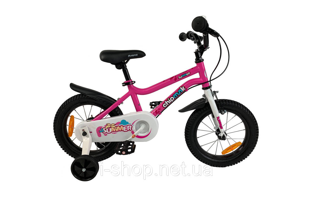 Велосипед дитячий RoyalBaby Chipmunk MK 16", OFFICIAL UA, рожевий