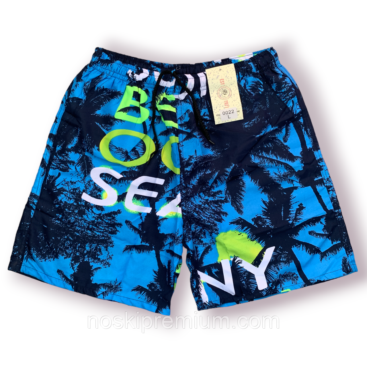 Шорти чоловічі Black Cyclone Est. 1971, розміри M-3XL, блакитні, 0022, фото 1