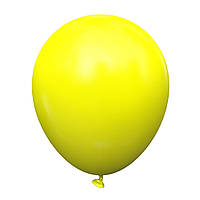 Латексні кульки пастель 12" жовтий (100 шт/уп), SL12-004, ArtShow