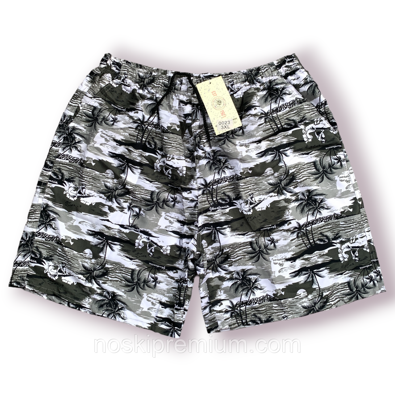 Шорти чоловічі Black Cyclone Est. 1971, розміри M-3XL, сірі, 0023, фото 1