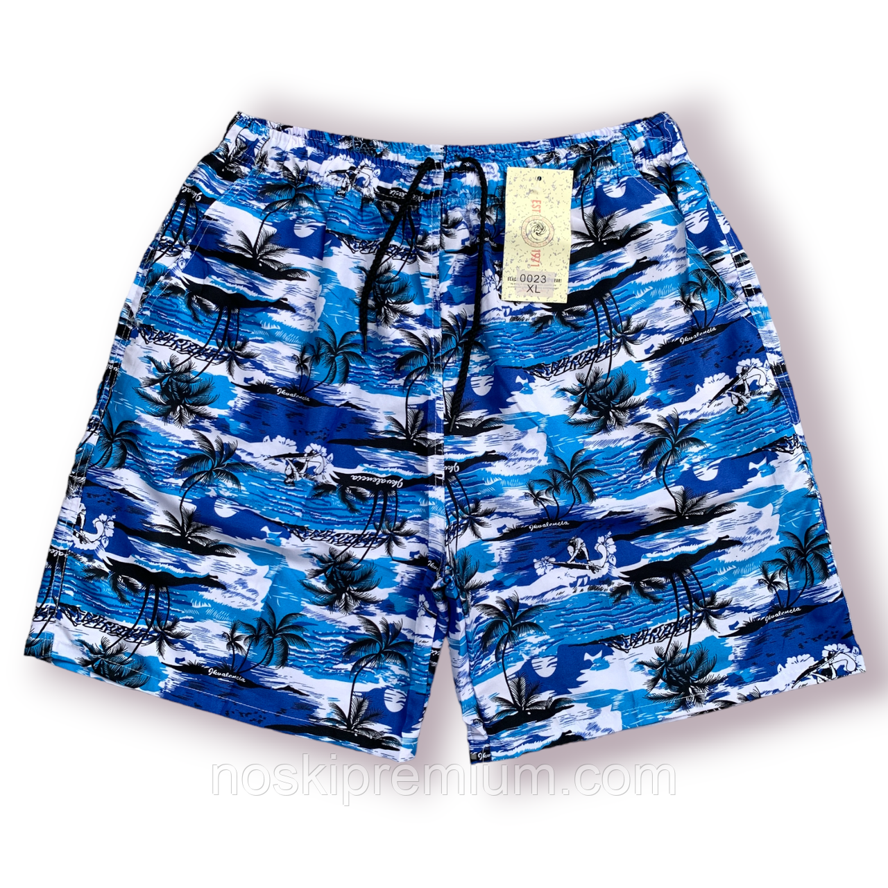 Шорти чоловічі Black Cyclone Est. 1971, розміри M-3XL, блакитні, 0023, фото 1