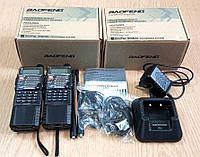 Рации Baofeng UV-5R 5 Вт (витринный образец) VHF/UHF с новыми усиленными аккумуляторами 3800 мАч