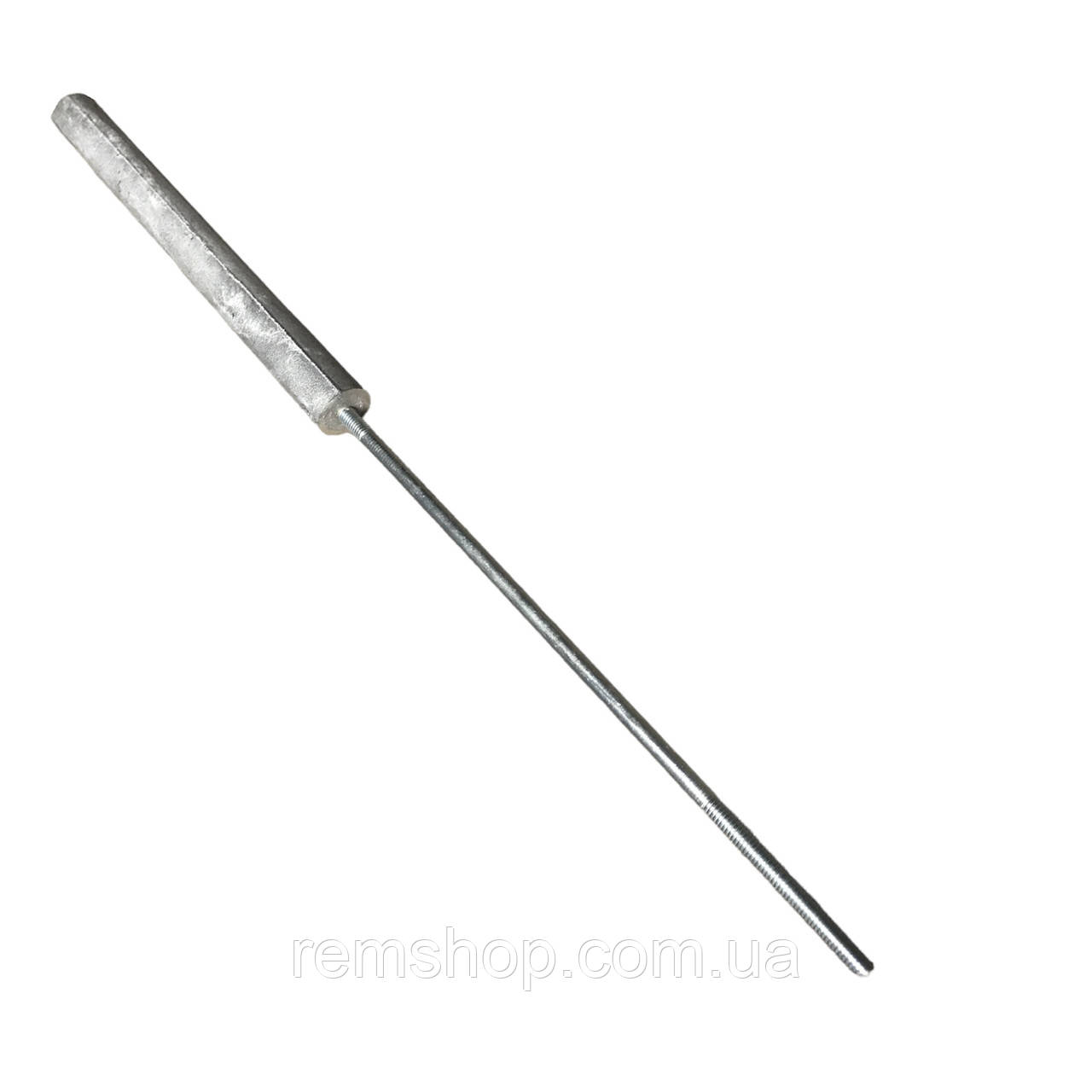 Магнієвий анод, різьба M6 шпилька L=210, Ø19/L=200 мм