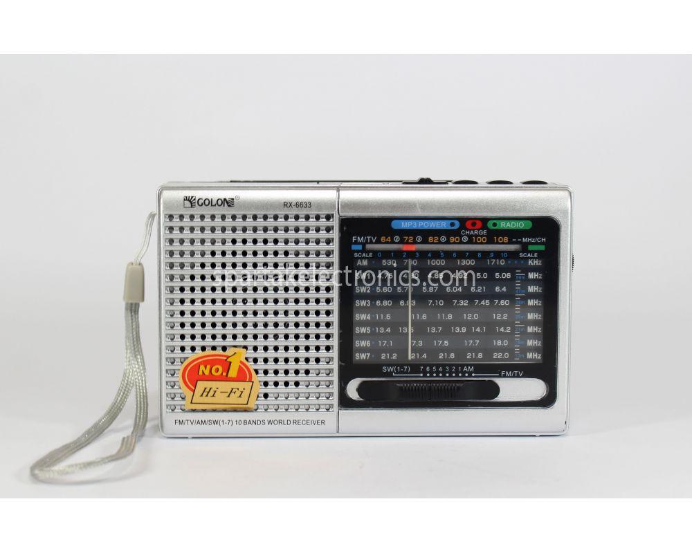 Радіо RX 6622 (80) в уп. 80шт.