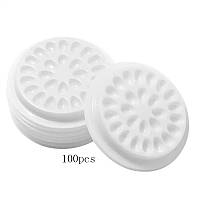 Палітра для клею на 26 лунок, біла, 100 шт.