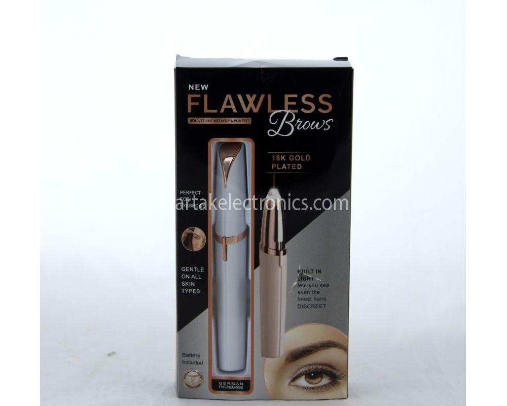Тример для брів. eye brow epilater flawless brows BATTERY (100)
